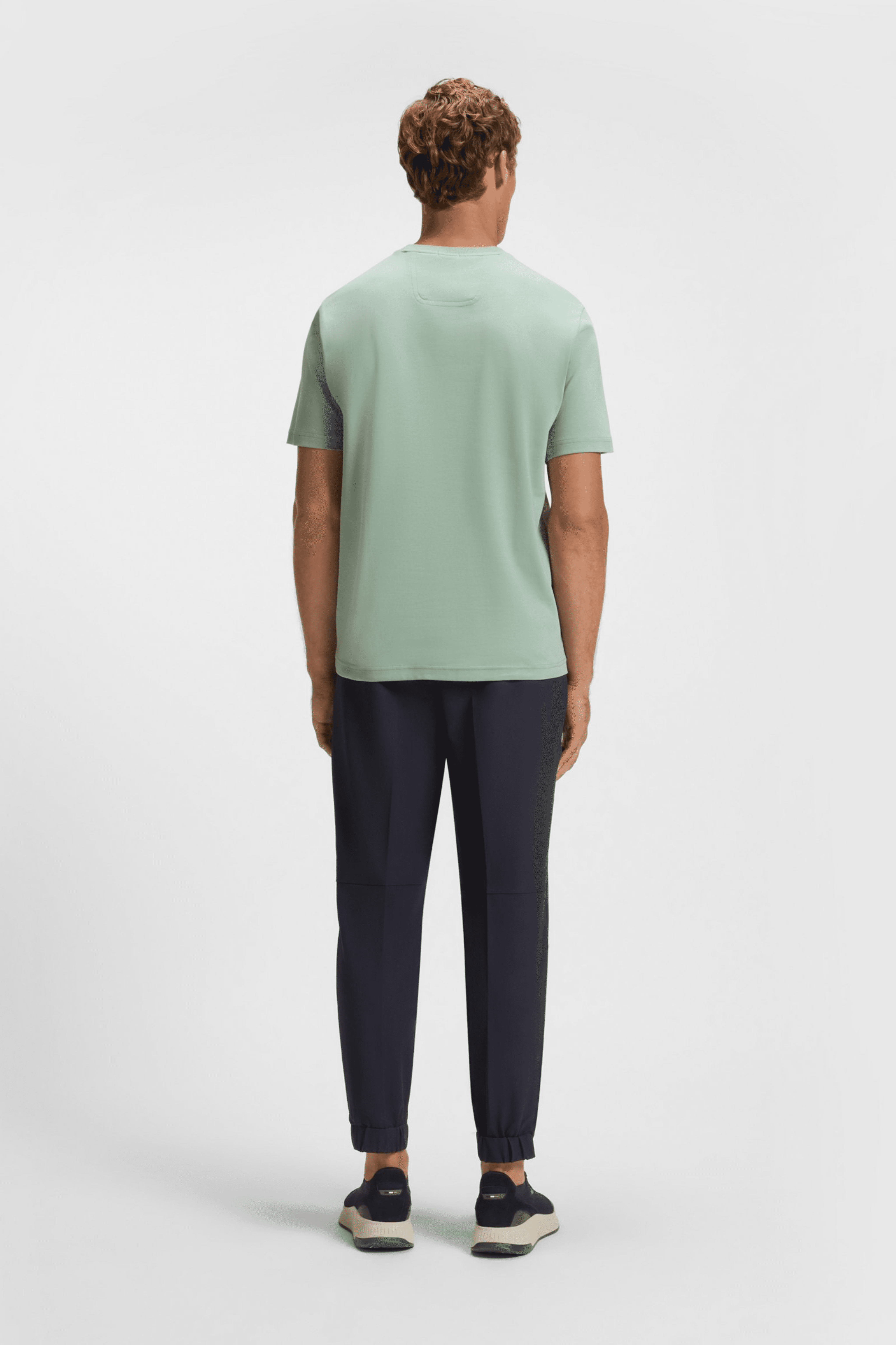 T-shirt Hugo Boss en coton interlock avec motif circulaire