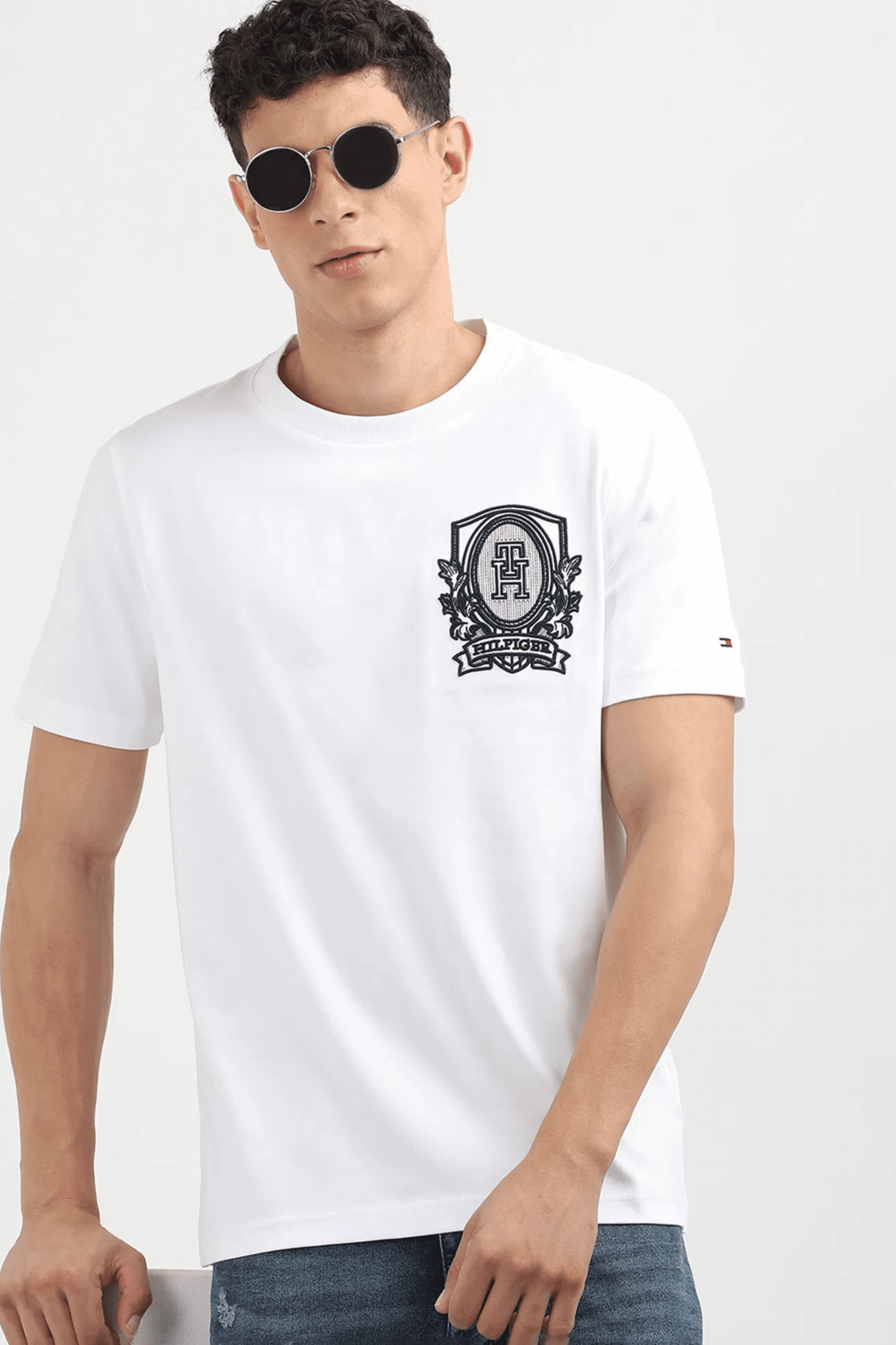 T-shirt Tommy Hilfiger à col rond