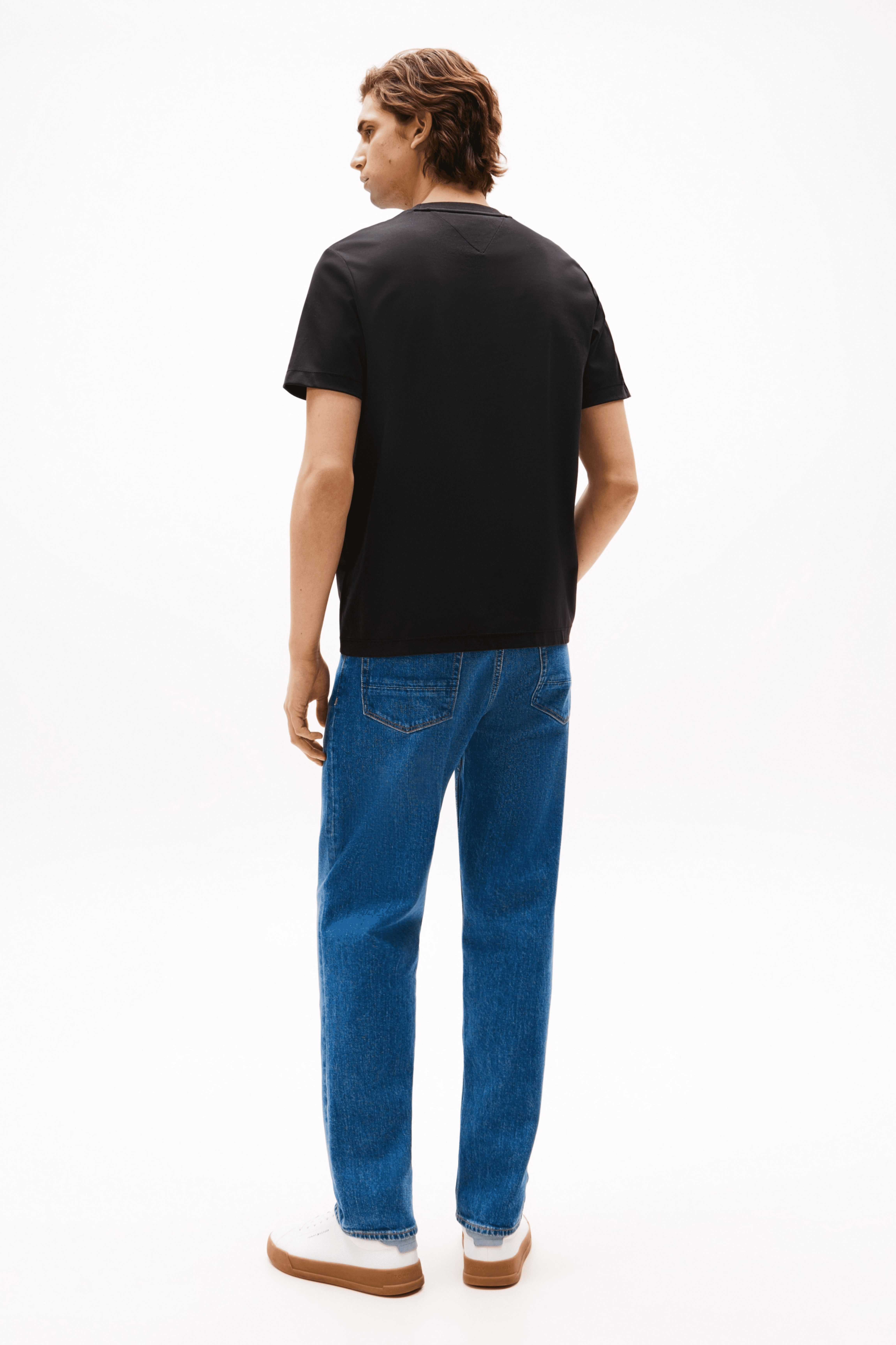 T-shirt Tommy Hilfiger à broderie logo ton sur ton