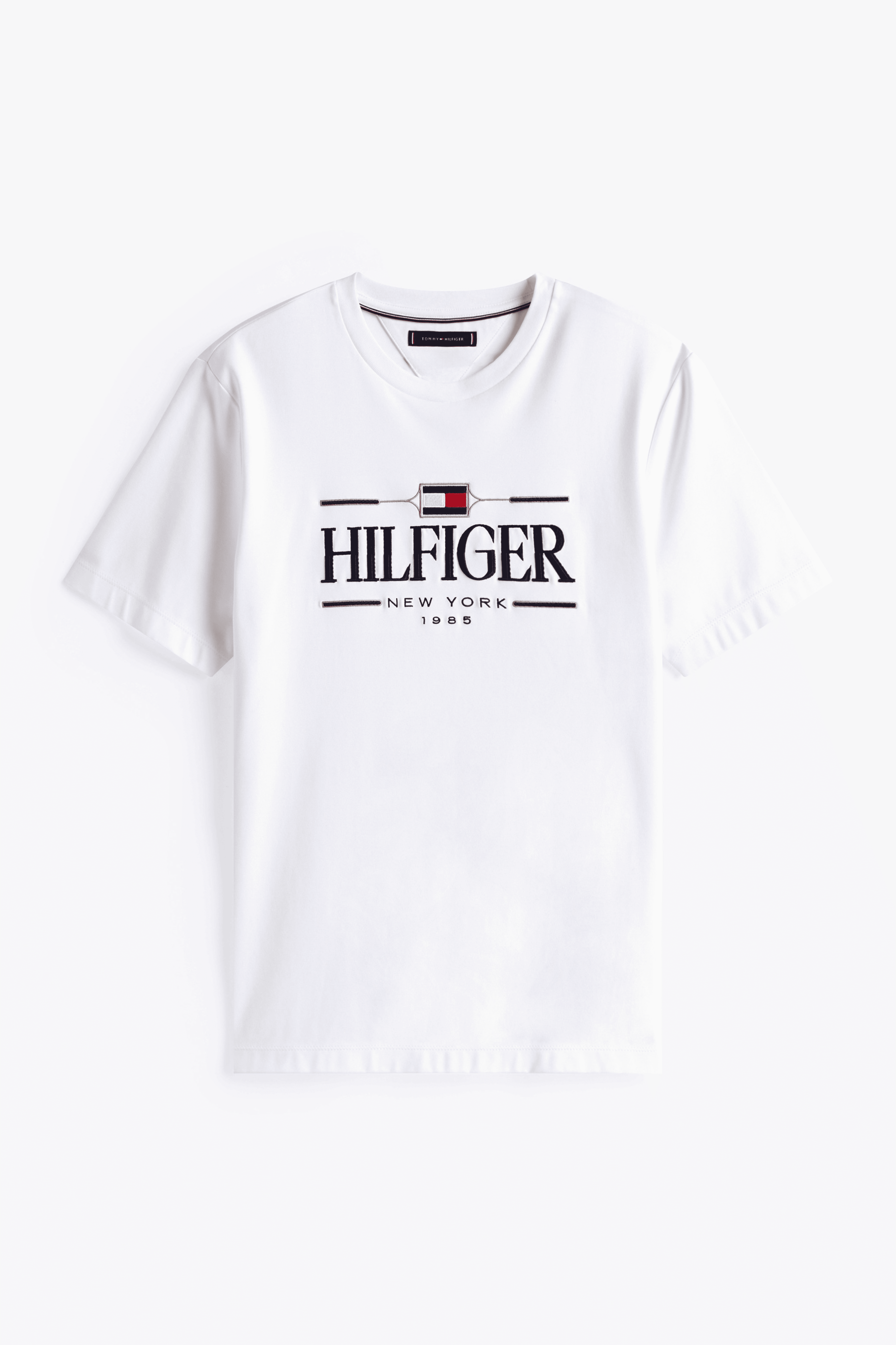 T-shirt Tommy Hilfiger à broderie logo ton sur ton